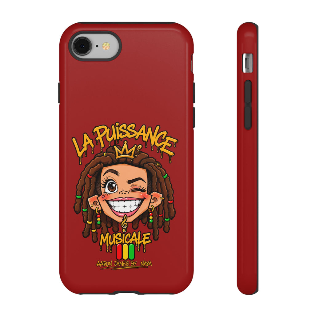Coque Rasta Queen Rouge