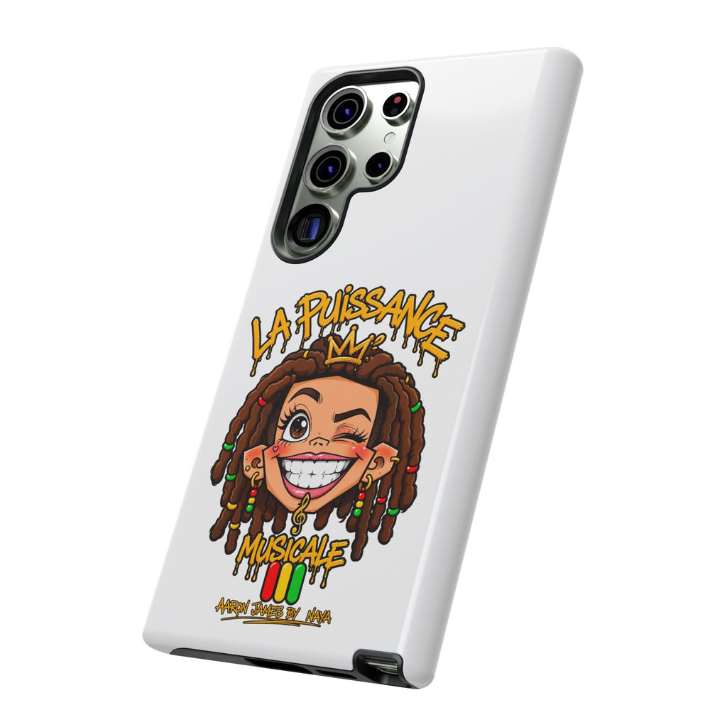 Coque Samsung Rasta Queen – Blanc | La Puissance Musicale