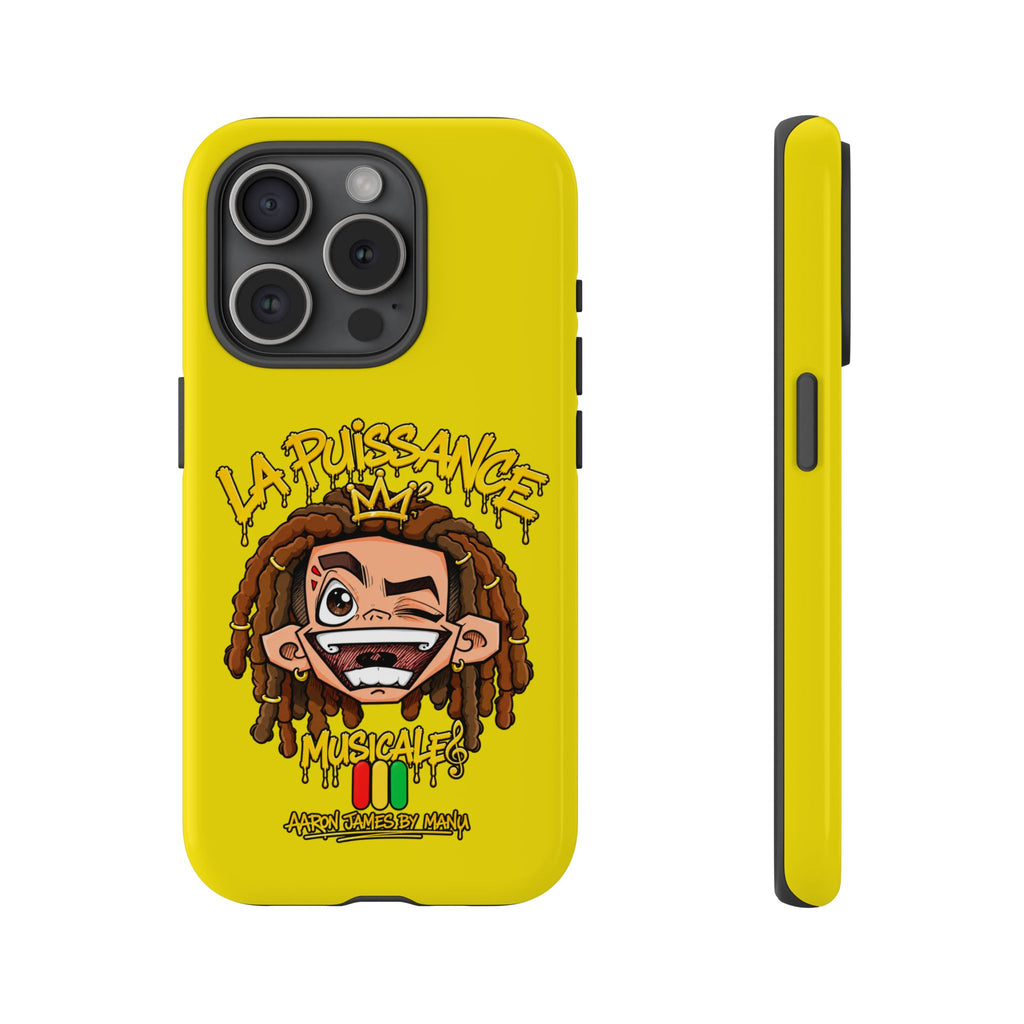 Coque Rasta King – Jaune | La Puissance Musicale