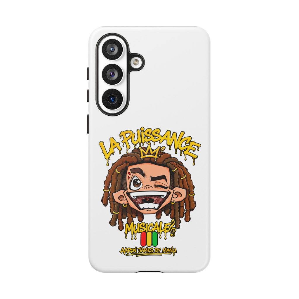 Coque Samsung Rasta King – Blanc | La Puissance Musicale – vue 44