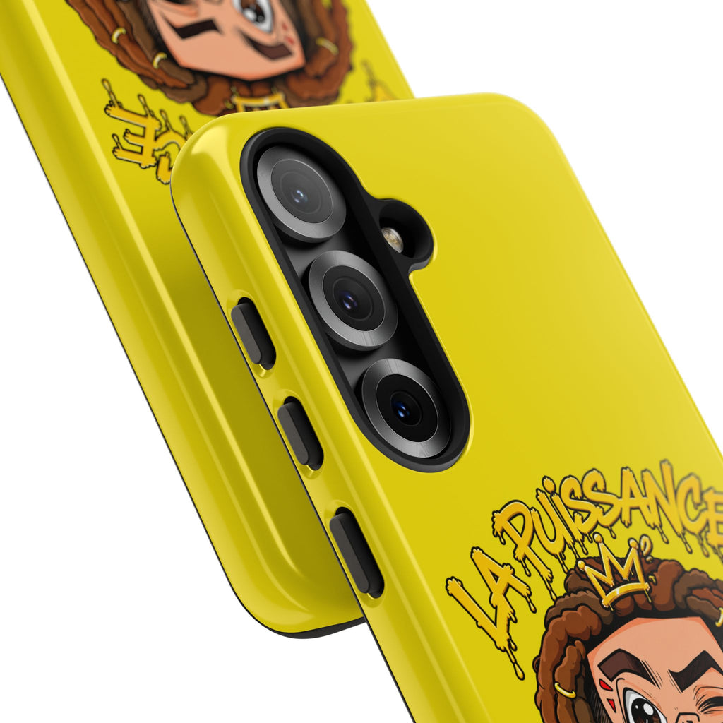 Coque Samsung Rasta King – Jaune | La Puissance Musicale