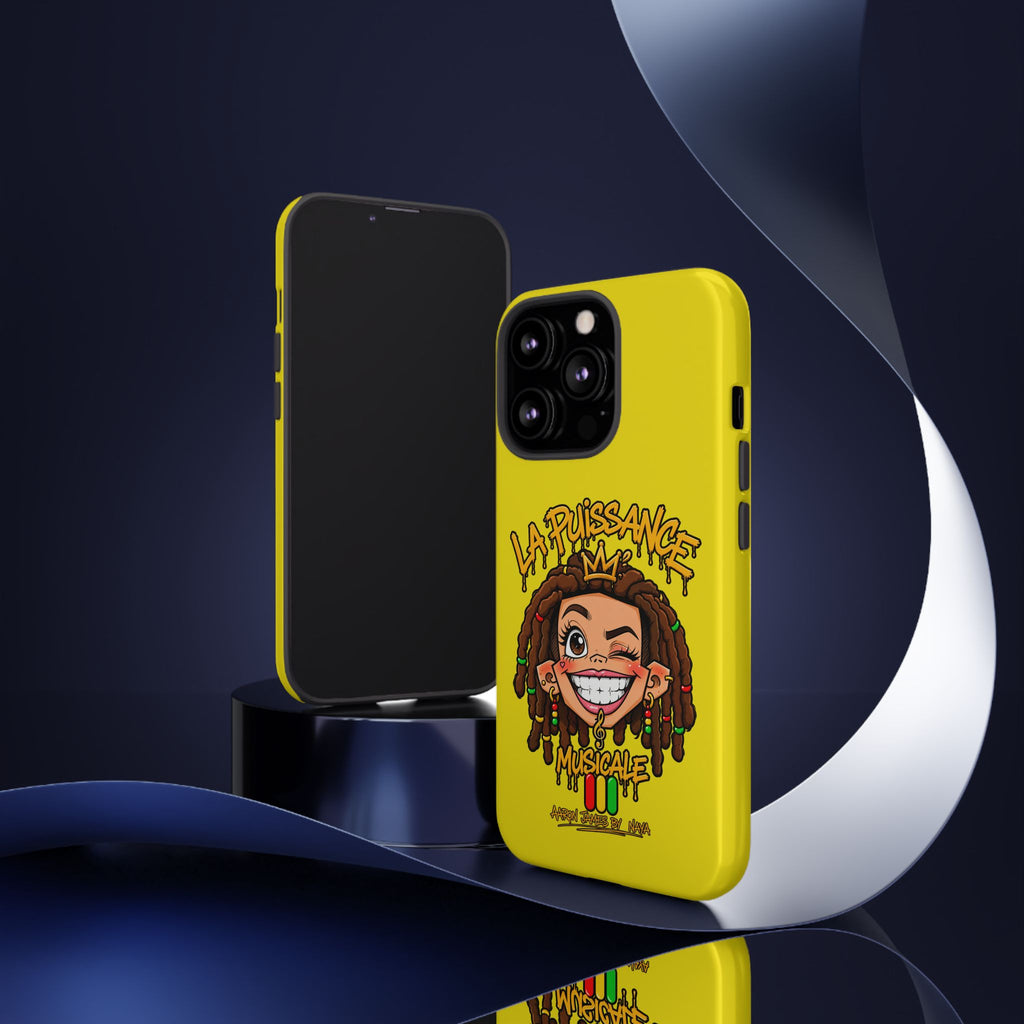 Coque Rasta Queen – Jaune | La Puissance Musicale