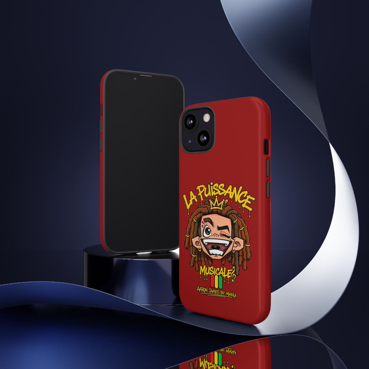 Coque Rasta King – Rouge | La Puissance Musicale