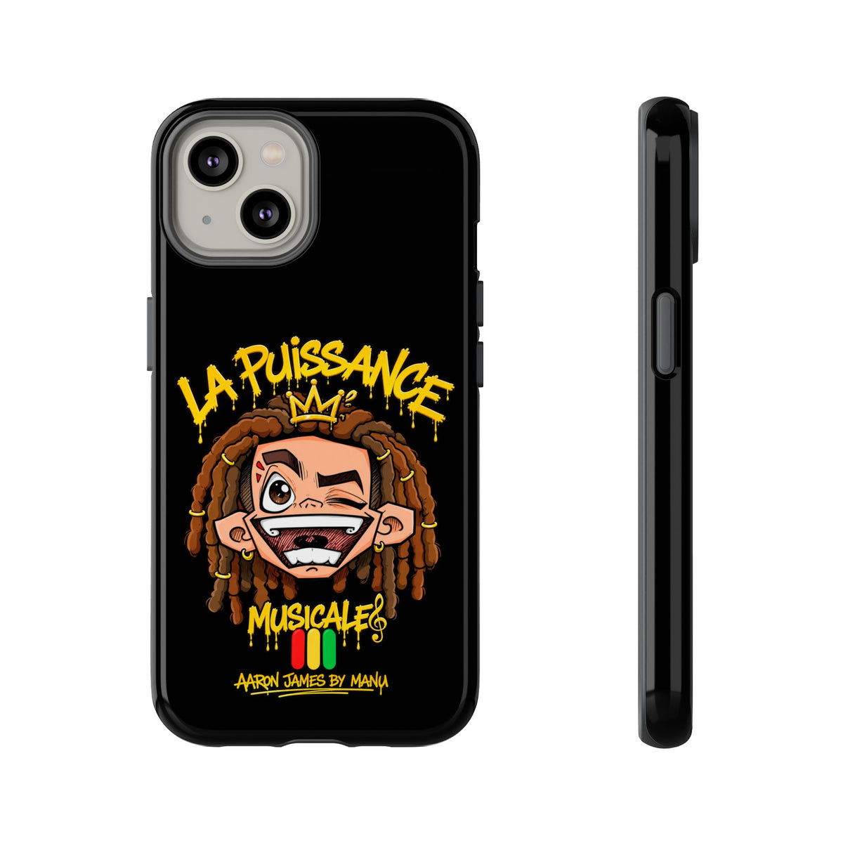 Coque Rasta King – Noir | La Puissance Musicale