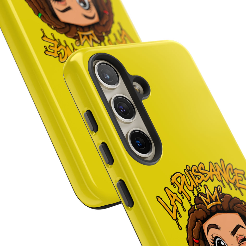 Coque Samsung Rasta Queen – Jaune | La Puissance Musicale