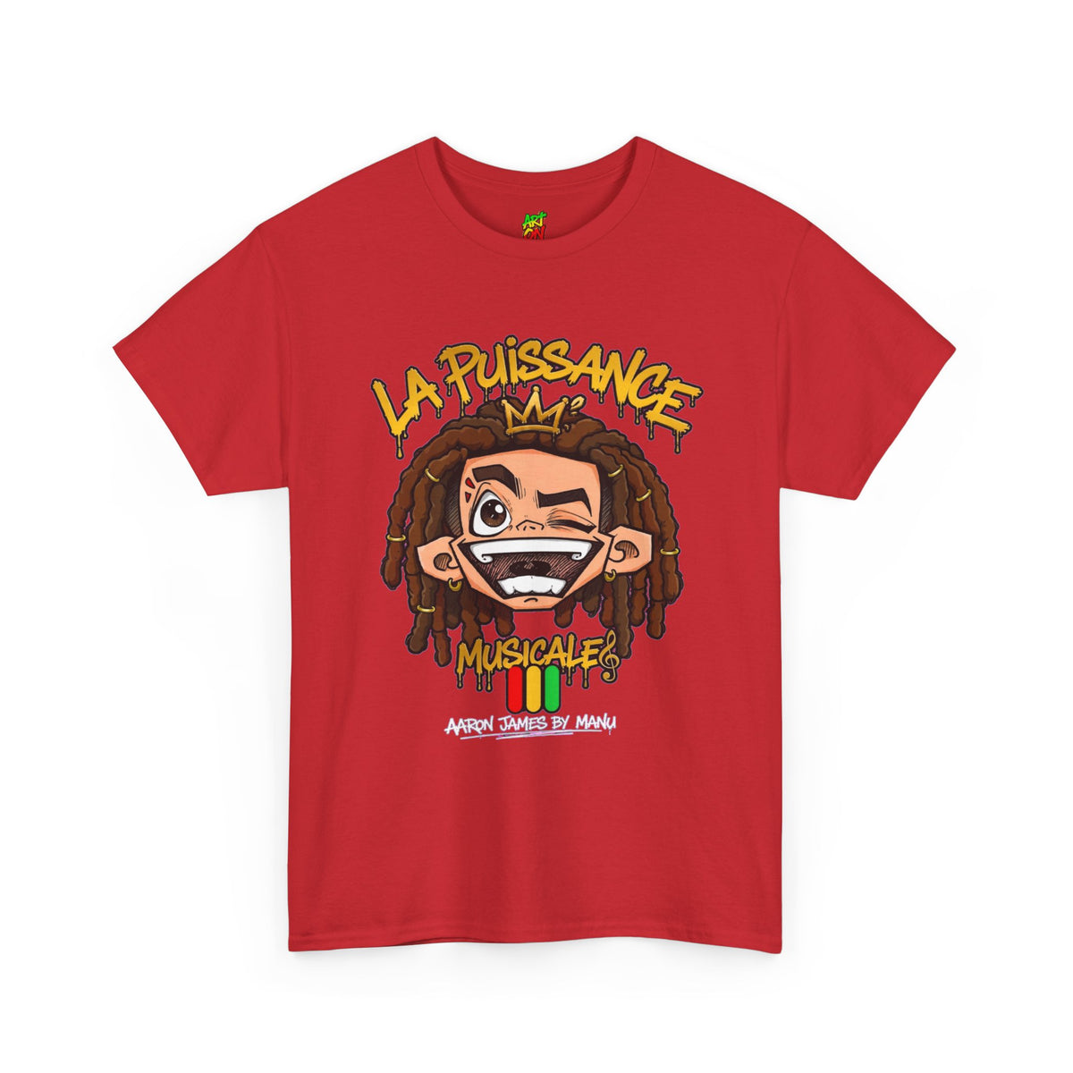 La Puissance Musicale Dreadlock Graphic Tee