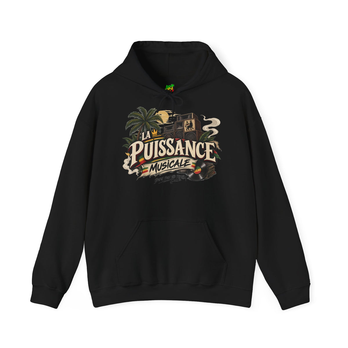 La Puissance Musicale Vintage Hoodie