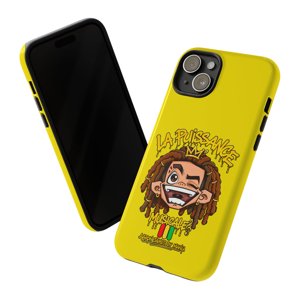 Coque Rasta King – Jaune | La Puissance Musicale