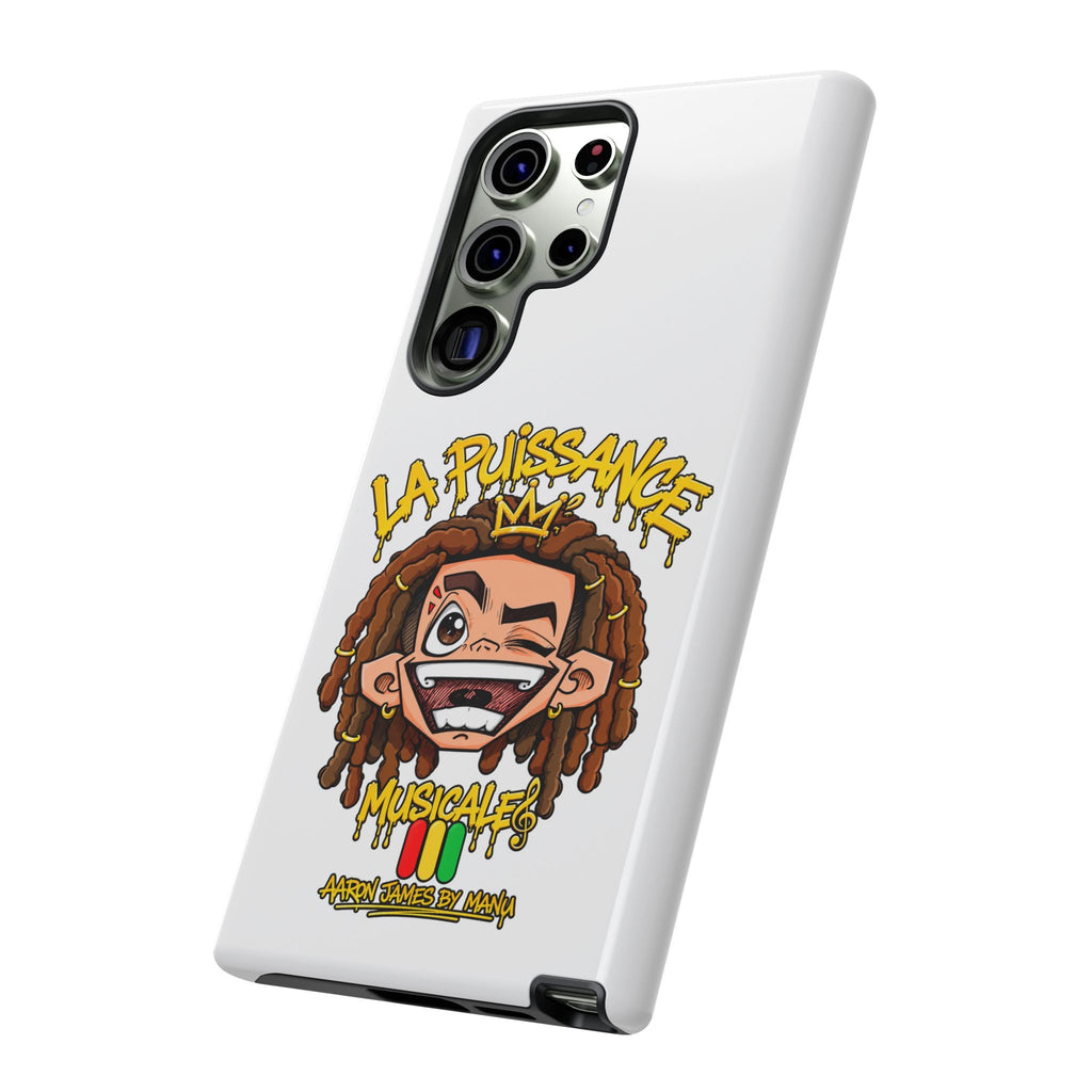 Coque Samsung Rasta King – Blanc | La Puissance Musicale