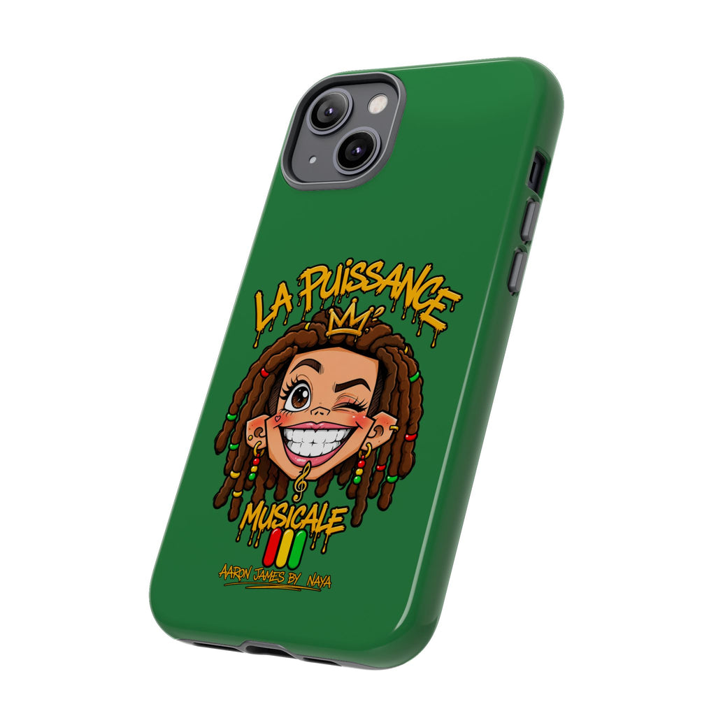 Coque Rasta Queen – Vert | La Puissance Musicale