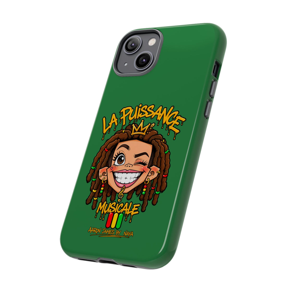 Coque Rasta Queen – Vert | La Puissance Musicale
