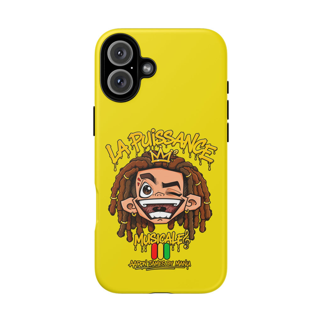 Coque Rasta King – Jaune | La Puissance Musicale