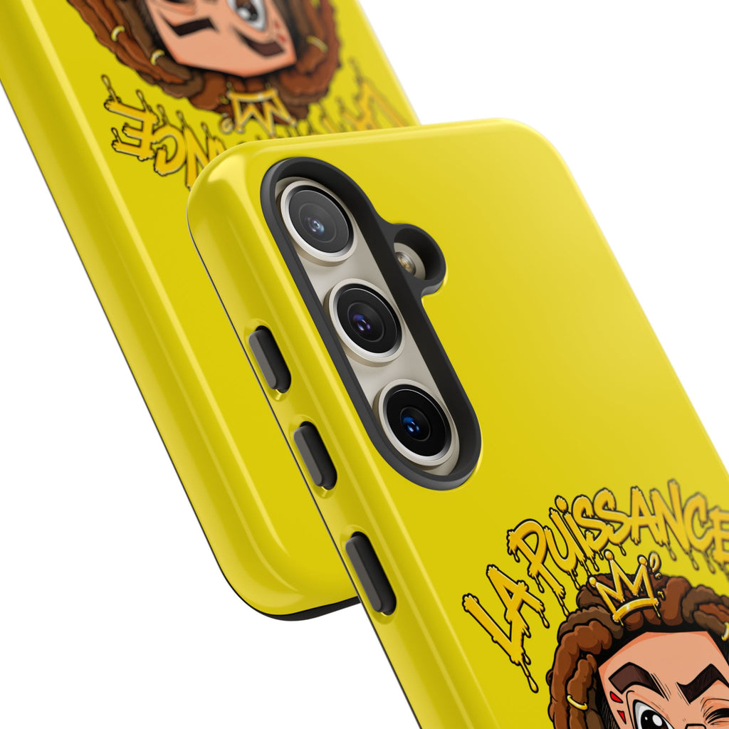 Coque Samsung Rasta King – Jaune | La Puissance Musicale