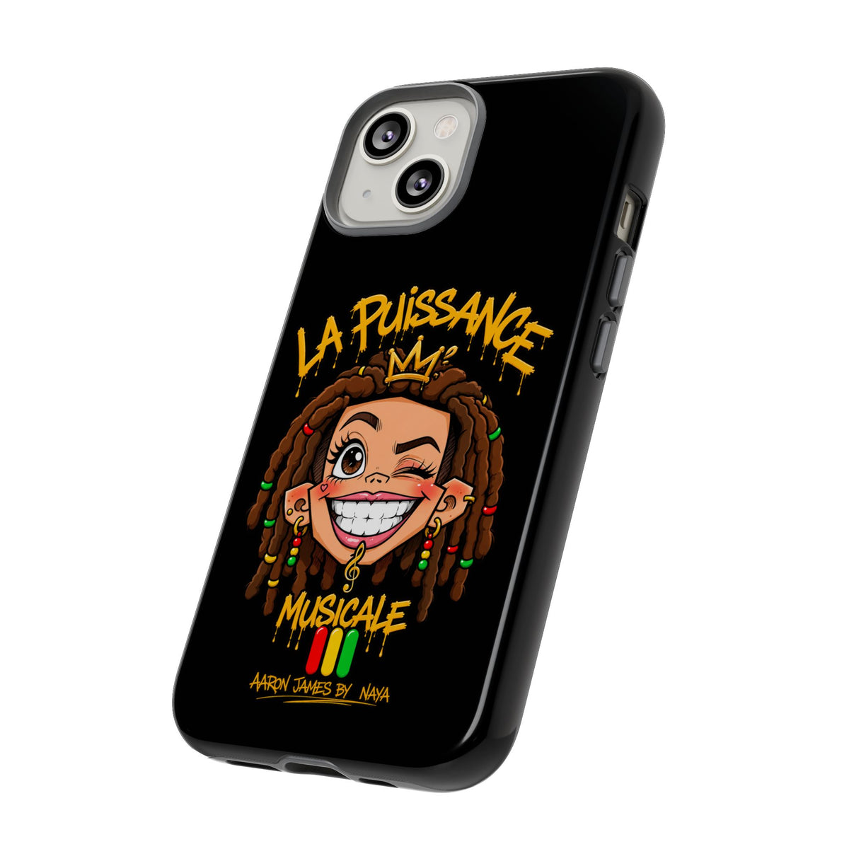 Coque Rasta Queen – Noir | La Puissance Musicale