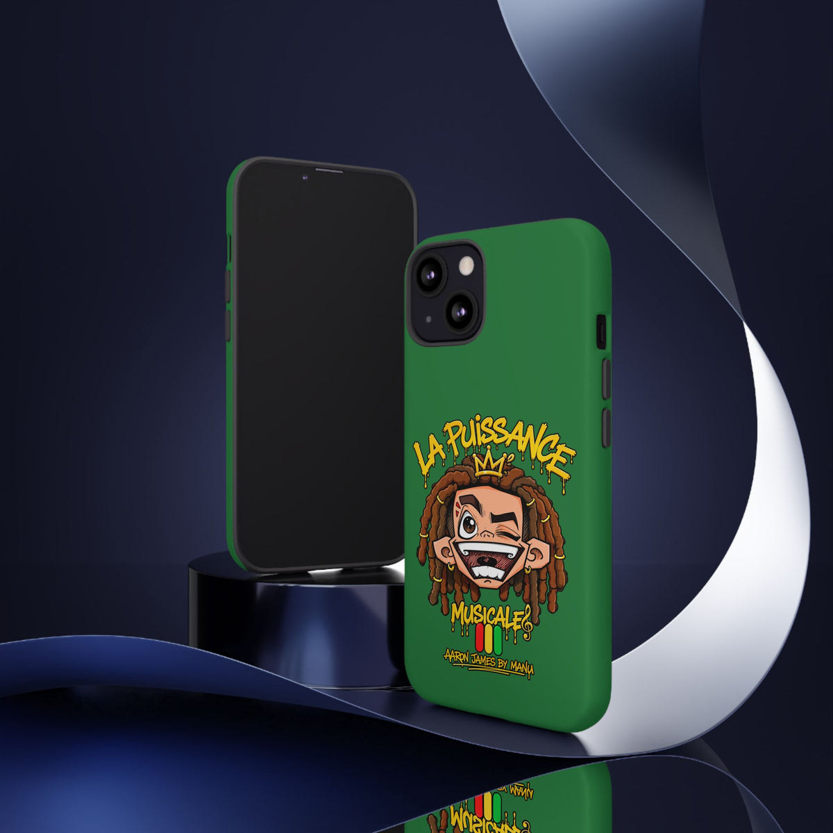 Coque Rasta King – Vert | La Puissance Musicale