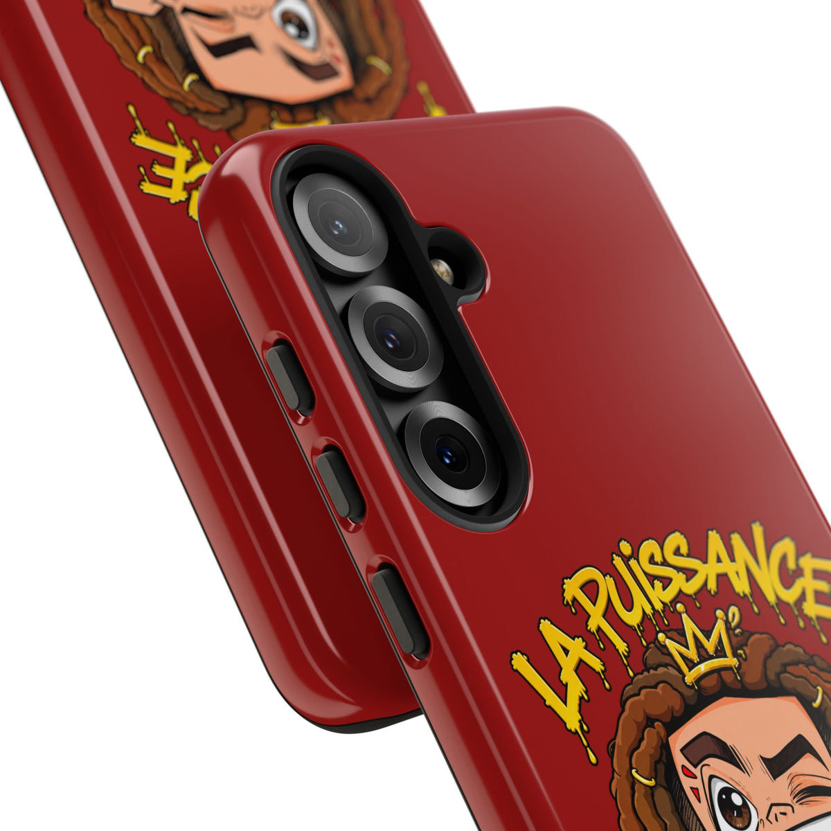 Coque Samsung Rasta King – Rouge | La Puissance Musicale