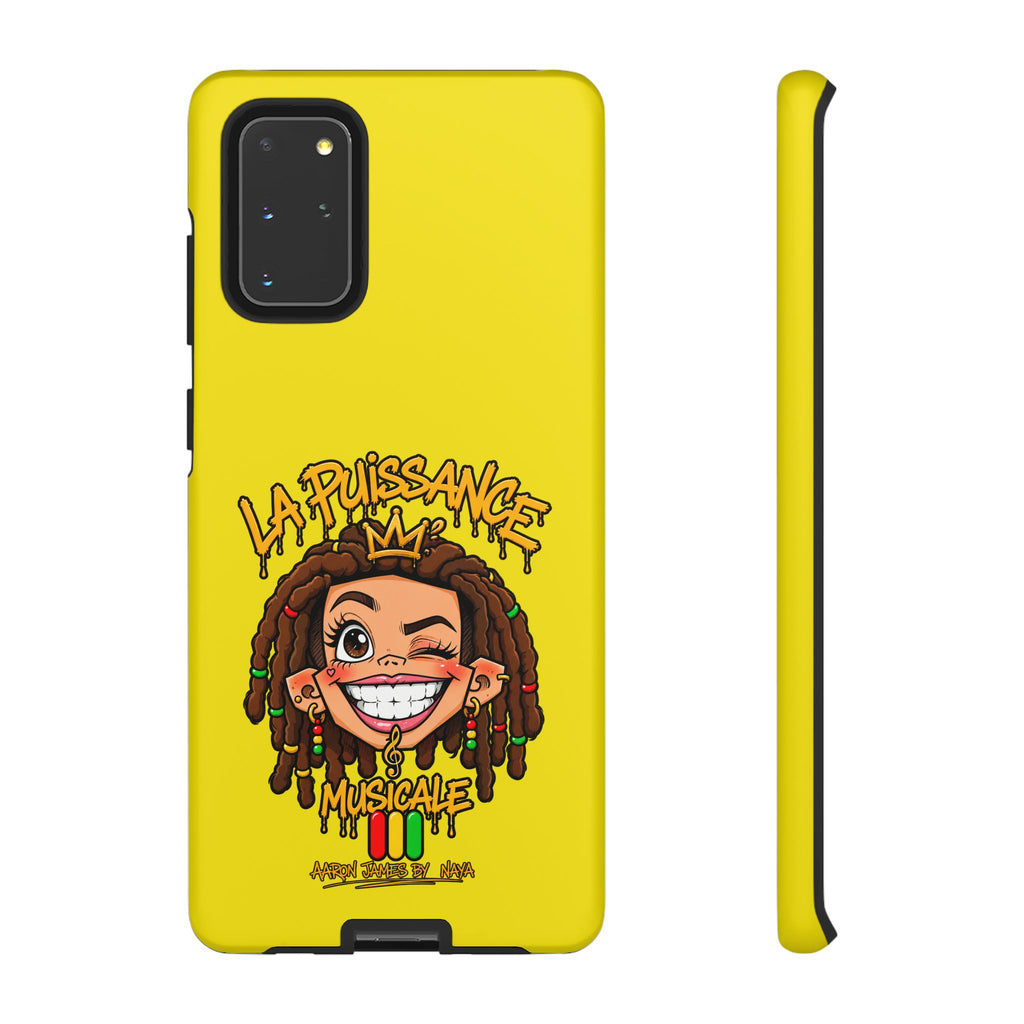 Coque Samsung Rasta Queen – Jaune | La Puissance Musicale – vue 6
