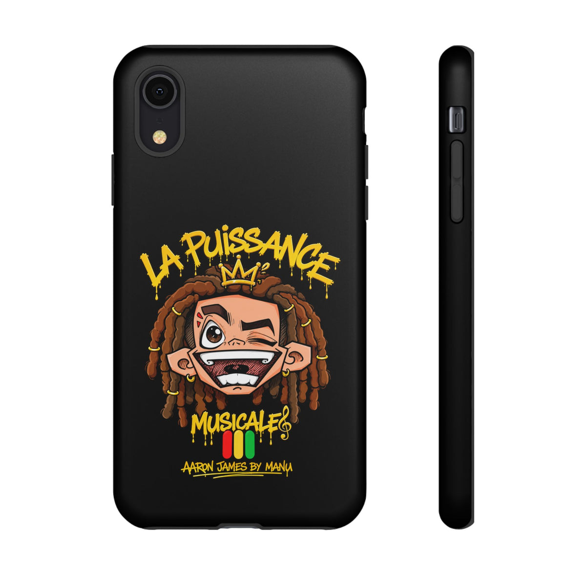 Coque Rasta King – Noir | La Puissance Musicale