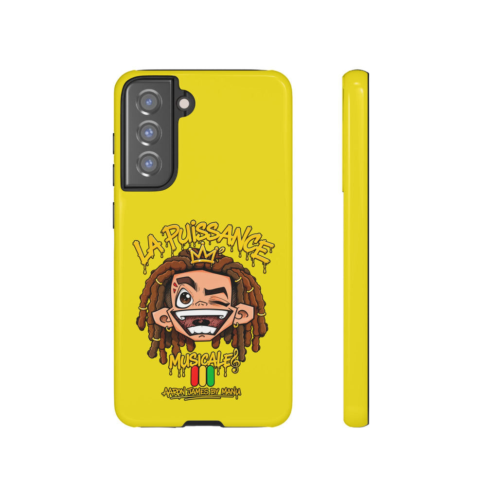 Coque Samsung Rasta King – Jaune | La Puissance Musicale – vue 15