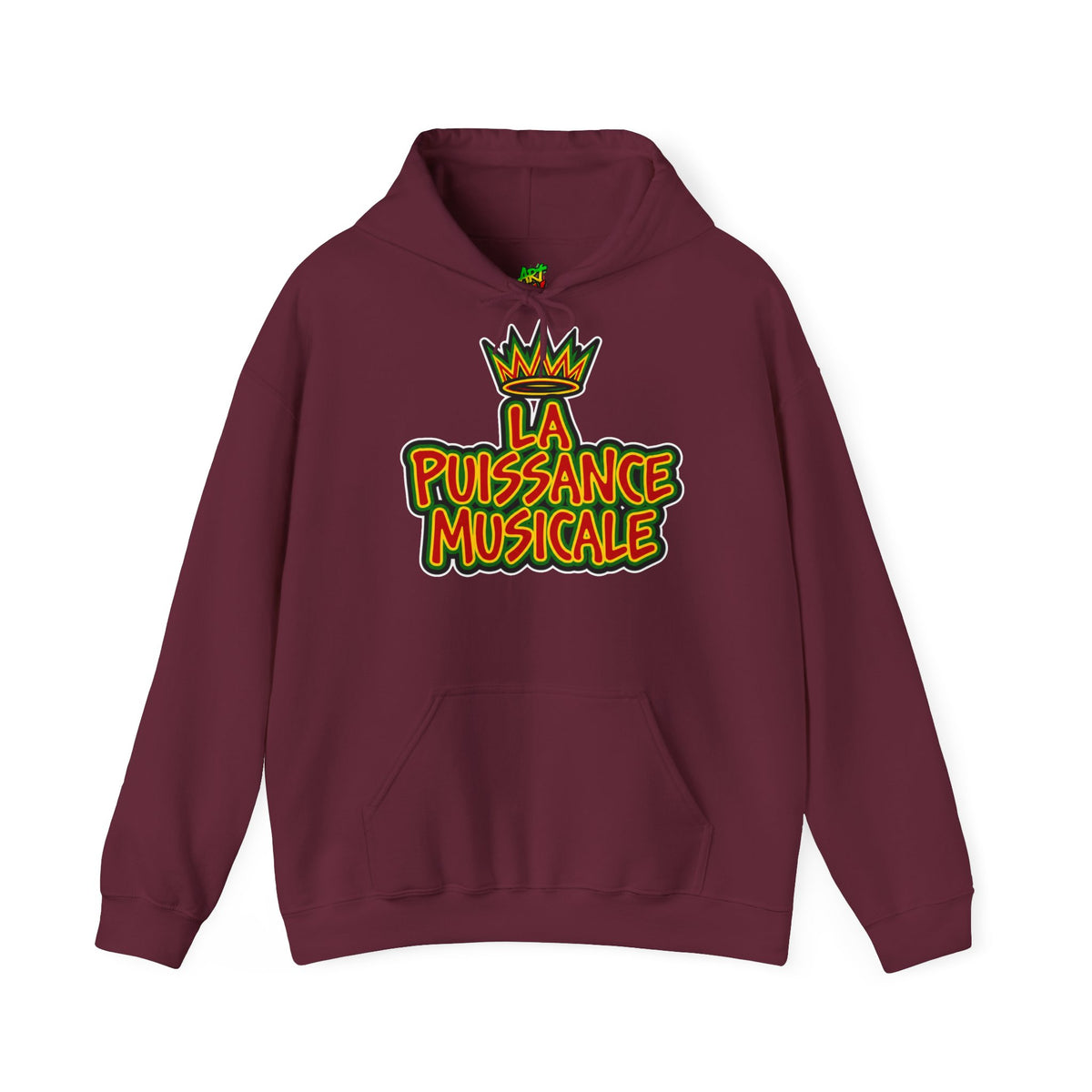 Hoodie La Puissance Musicale Retro