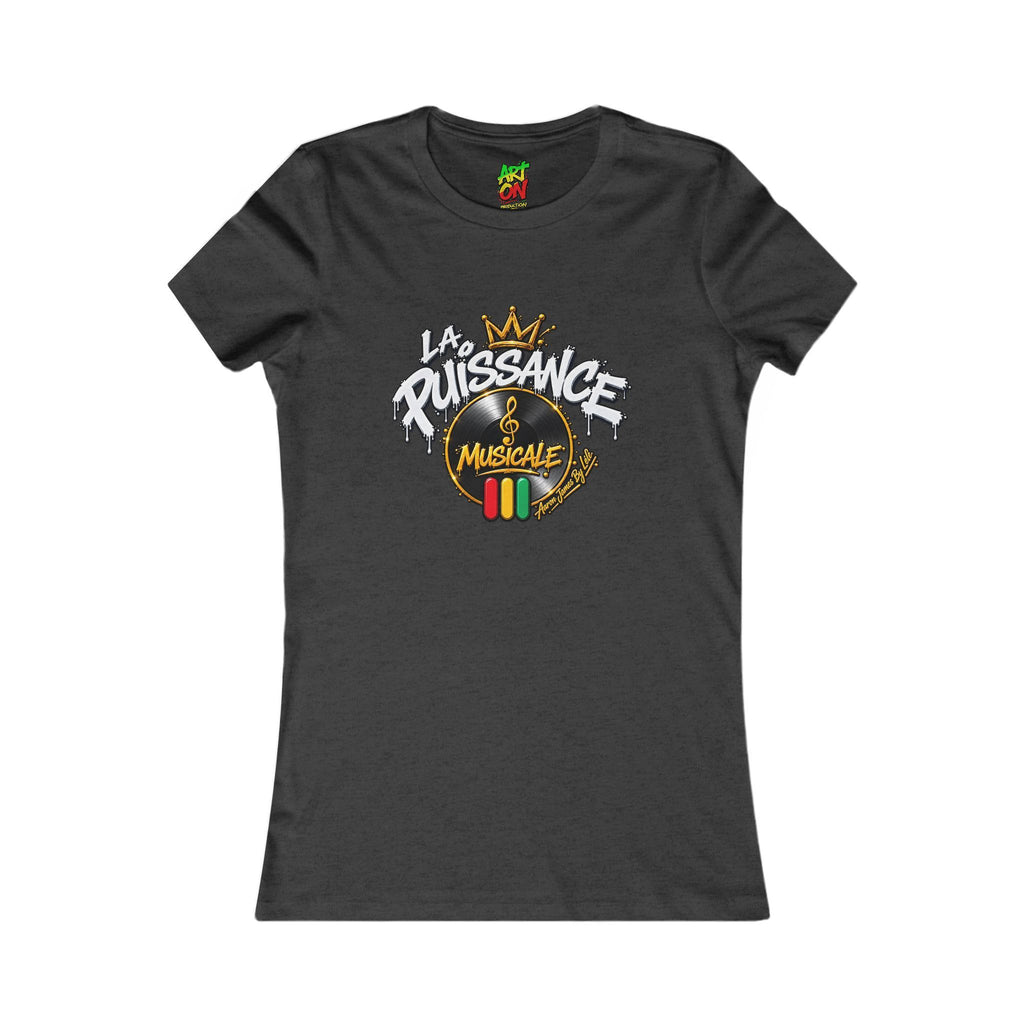 T-shirt cintré femme La Puissance Musicale
