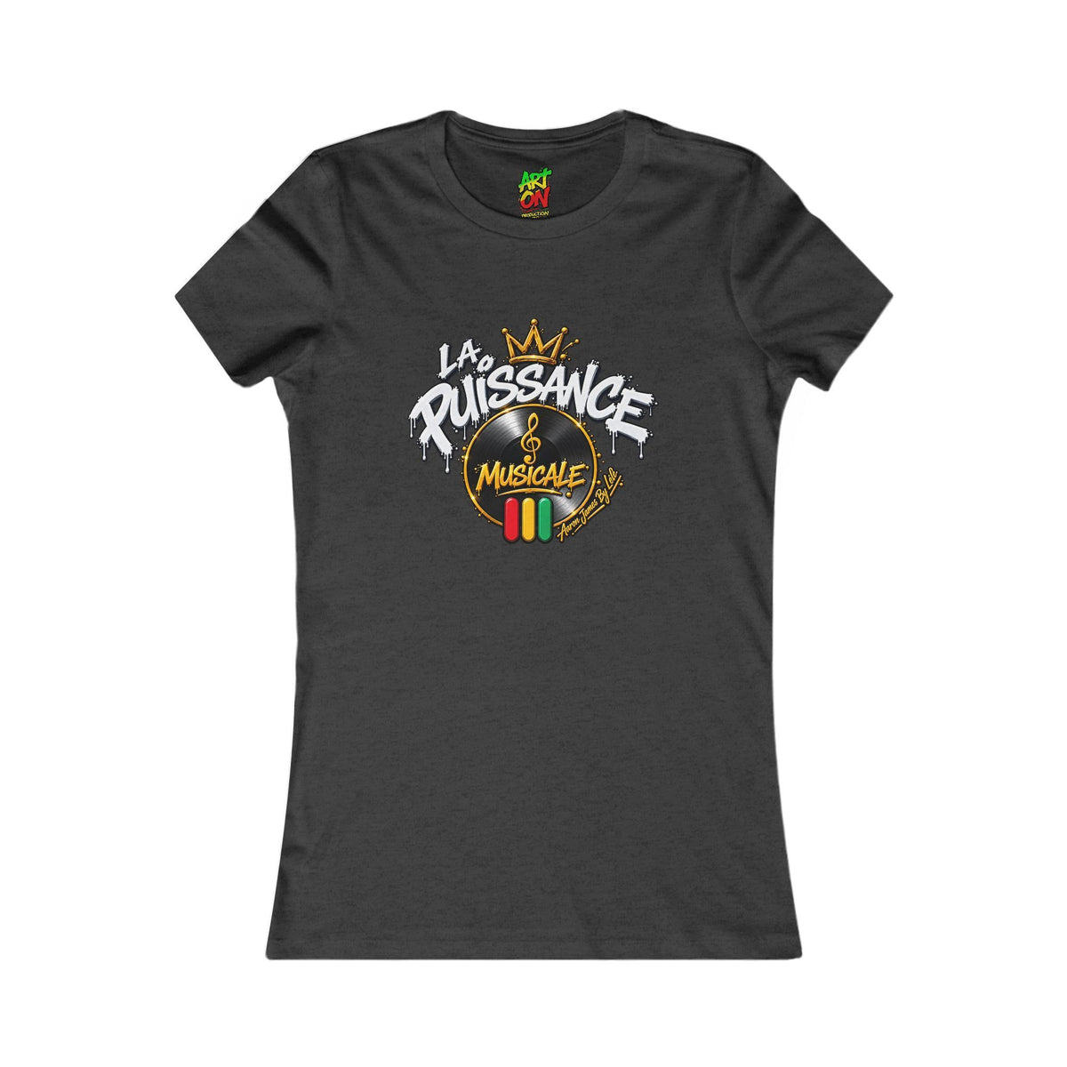 T-shirt cintré femme La Puissance Musicale