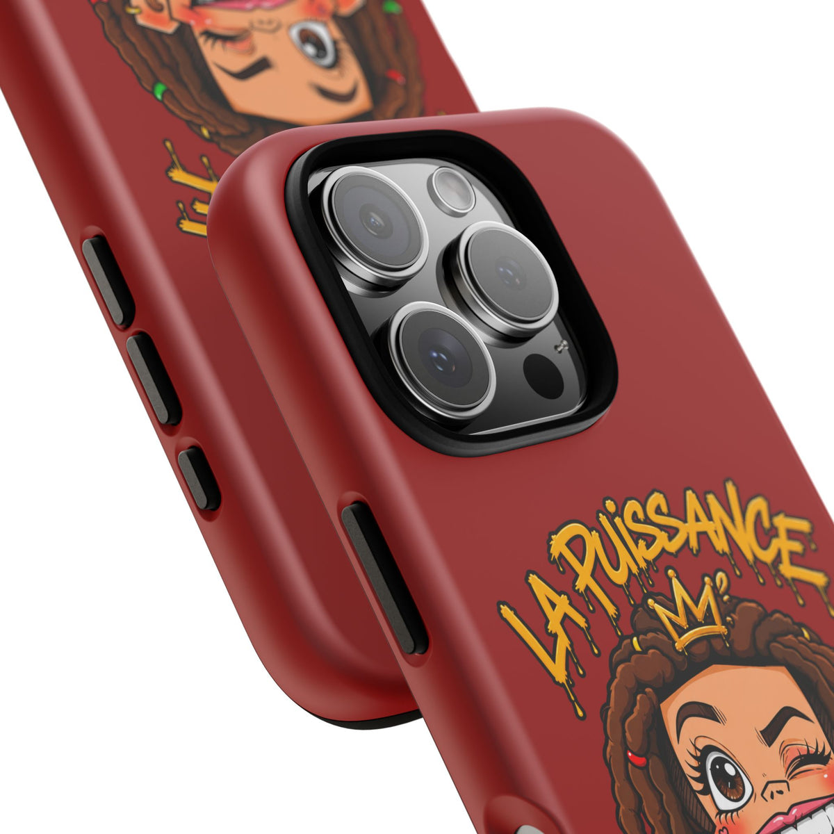 Coque Rasta Queen – Rouge | La Puissance Musicale