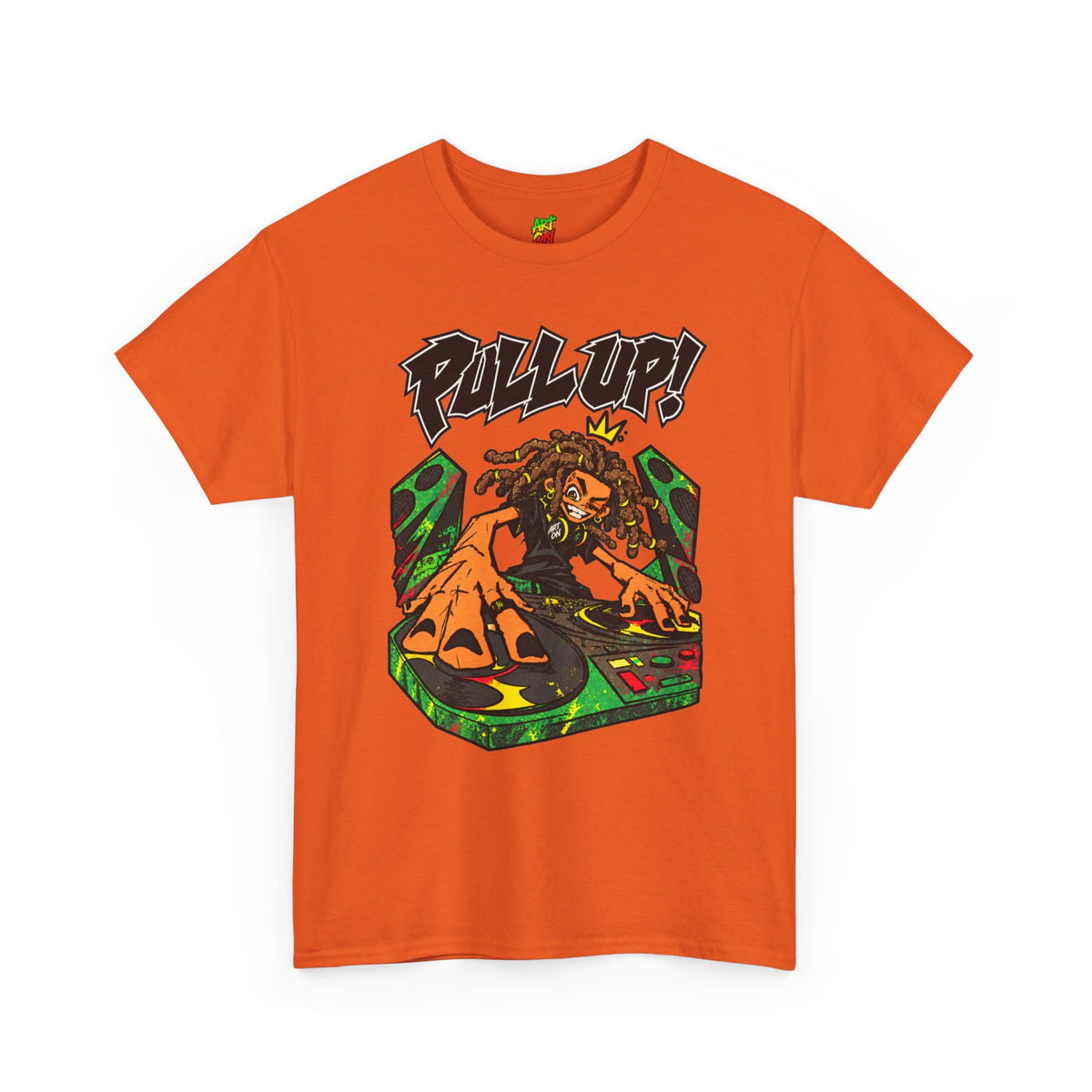 T-shirt DJ Rasta King 'Pull Up!'