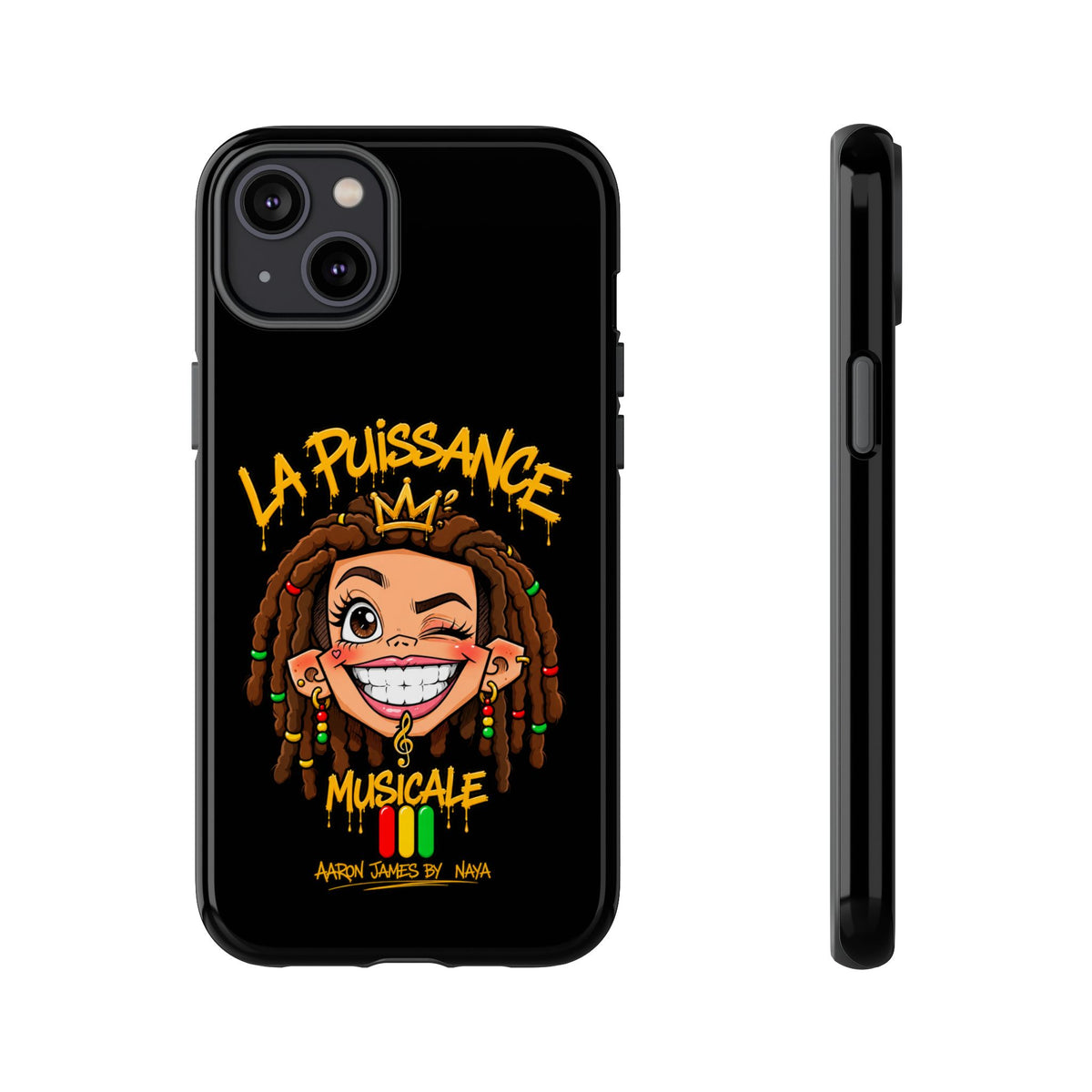 Coque Rasta Queen – Noir | La Puissance Musicale
