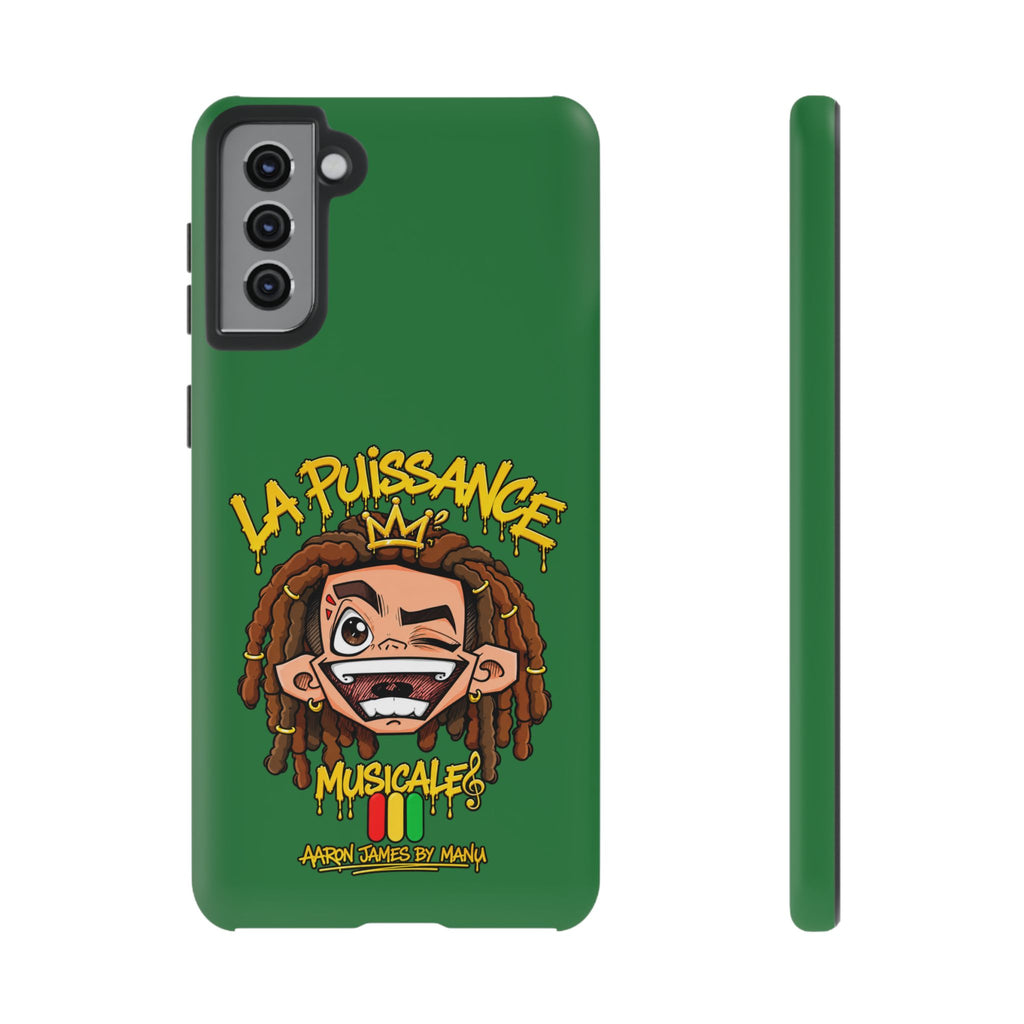 Coque Samsung Rasta King – Vert | La Puissance Musicale – vue 10