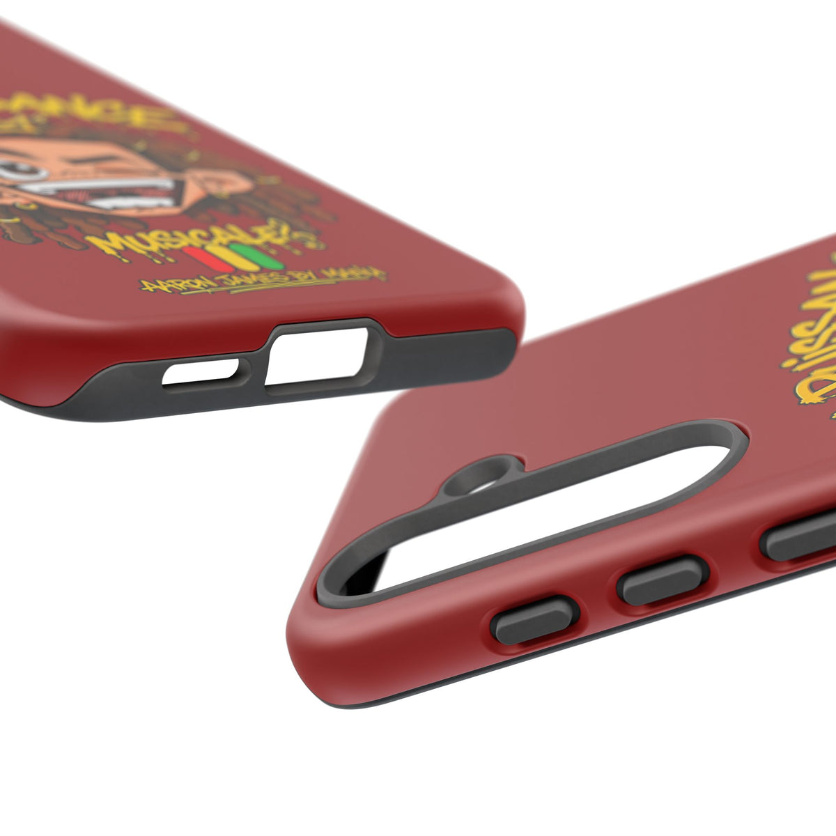 Coque Samsung Rasta King – Rouge | La Puissance Musicale