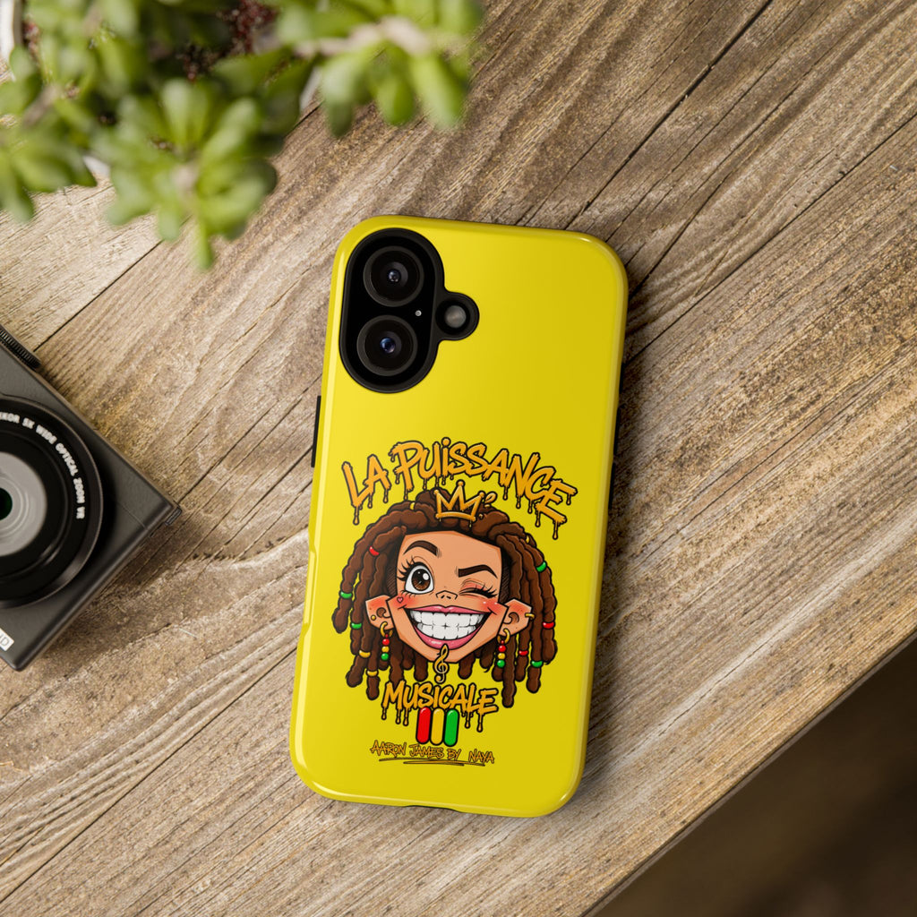 Coque Rasta Queen – Jaune | La Puissance Musicale