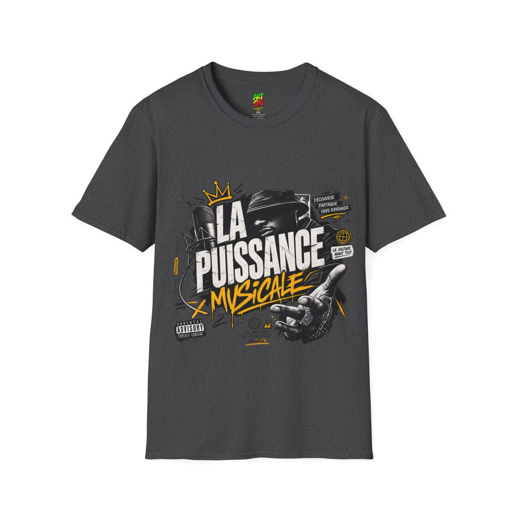 T-Shirt La Puissance Musicale Rap