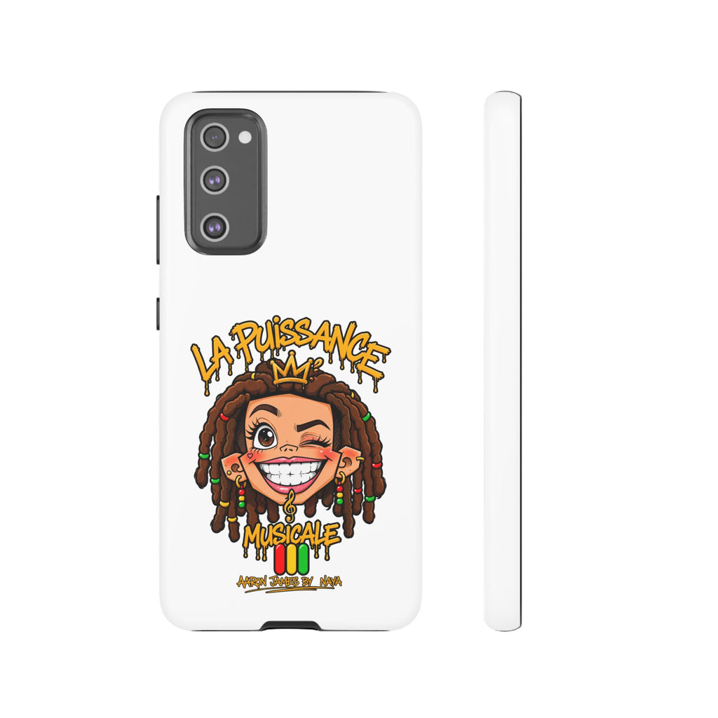 Coque Samsung Rasta Queen – Blanc | La Puissance Musicale – vue 14
