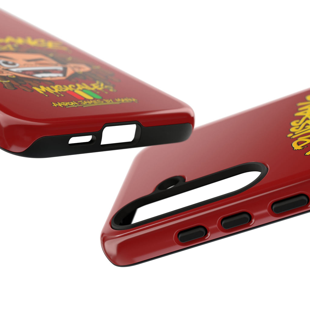 Coque Samsung Rasta King – Rouge | La Puissance Musicale