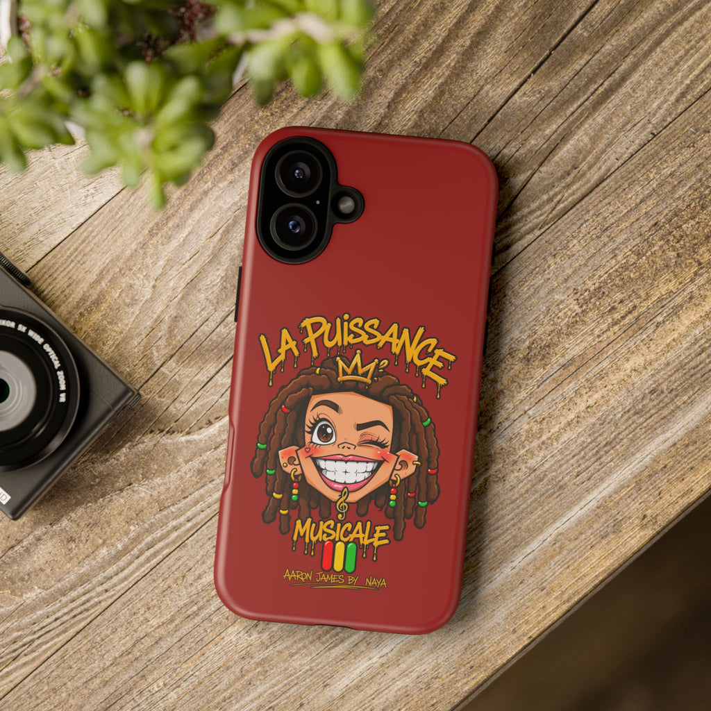 Coque Rasta Queen – Rouge | La Puissance Musicale