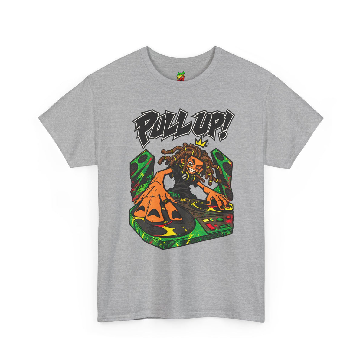 T-shirt DJ Rasta King 'Pull Up!'