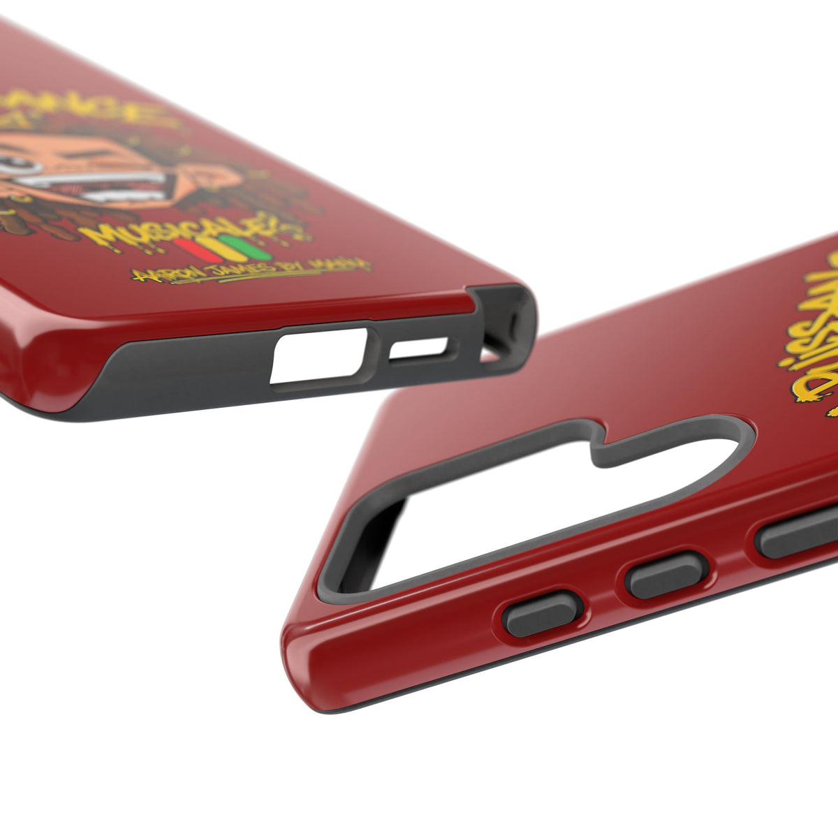 Coque Samsung Rasta King – Rouge | La Puissance Musicale