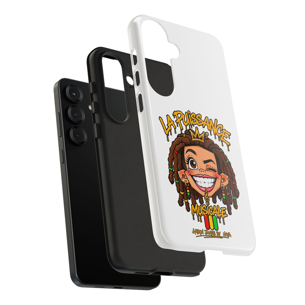 Coque Samsung Rasta Queen – Blanc | La Puissance Musicale