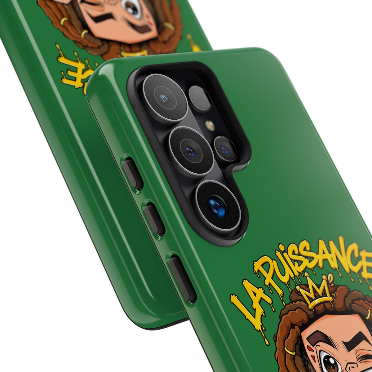 Coque Samsung Rasta King – Vert | La Puissance Musicale