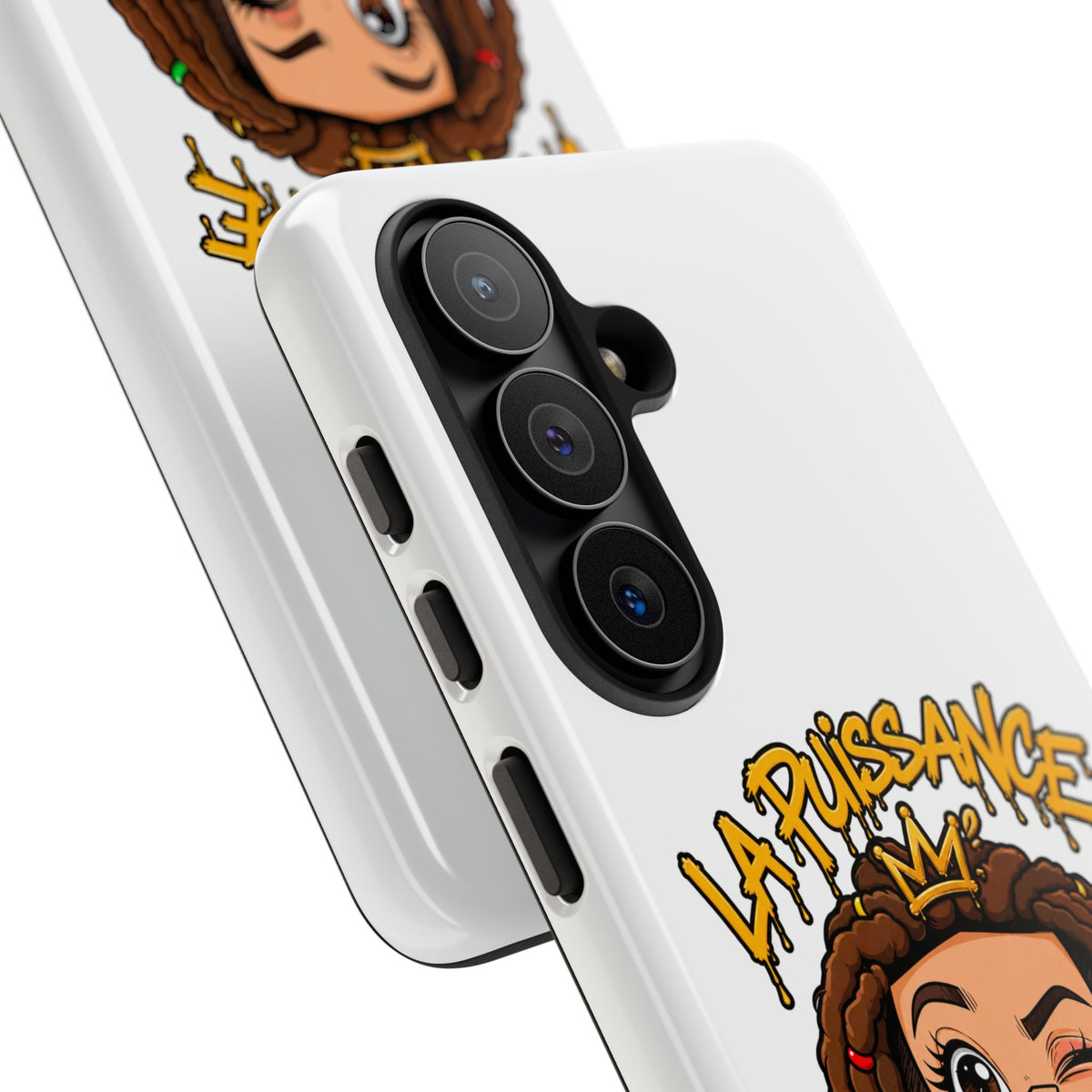 Coque Samsung Rasta Queen – Blanc | La Puissance Musicale