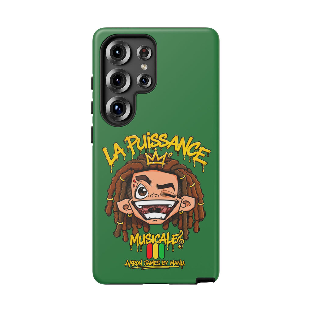 Coque Samsung Rasta King – Vert | La Puissance Musicale – vue 40