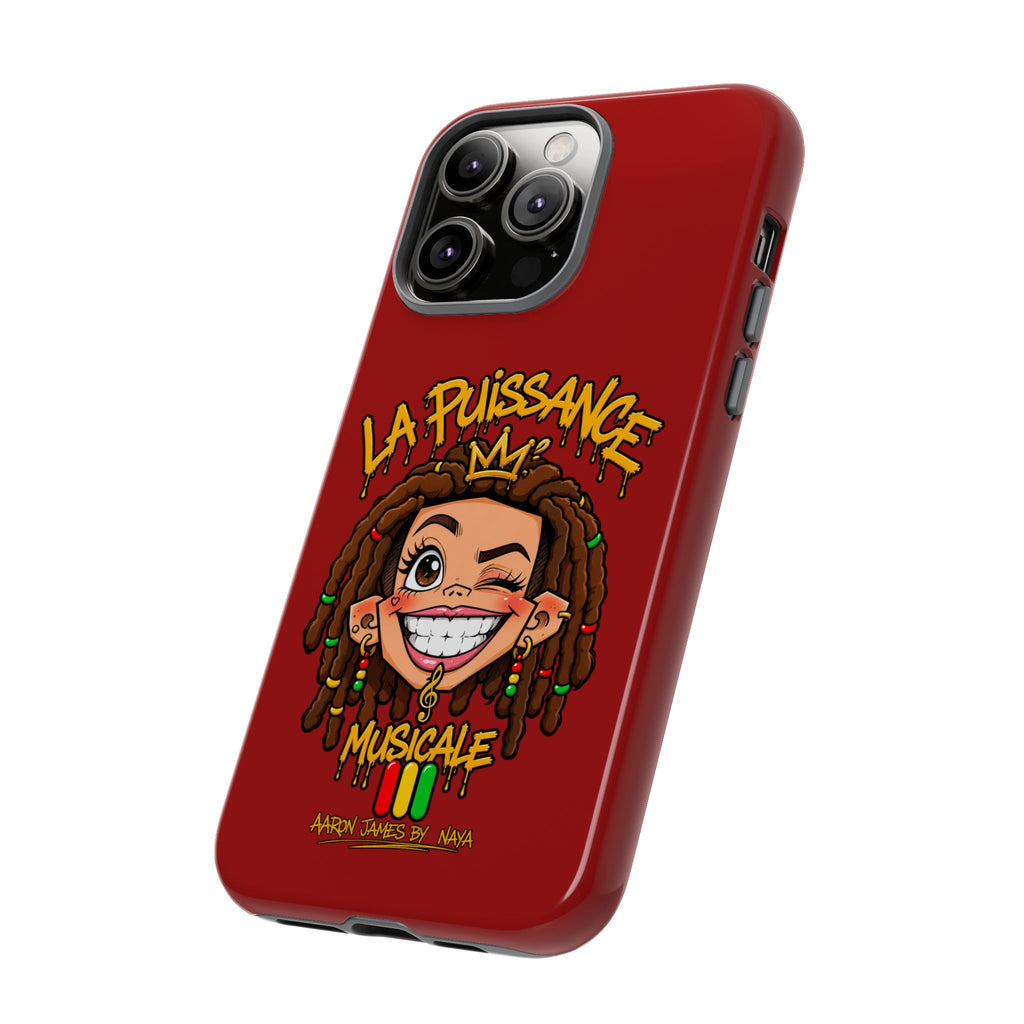 Coque Rasta Queen – Rouge | La Puissance Musicale