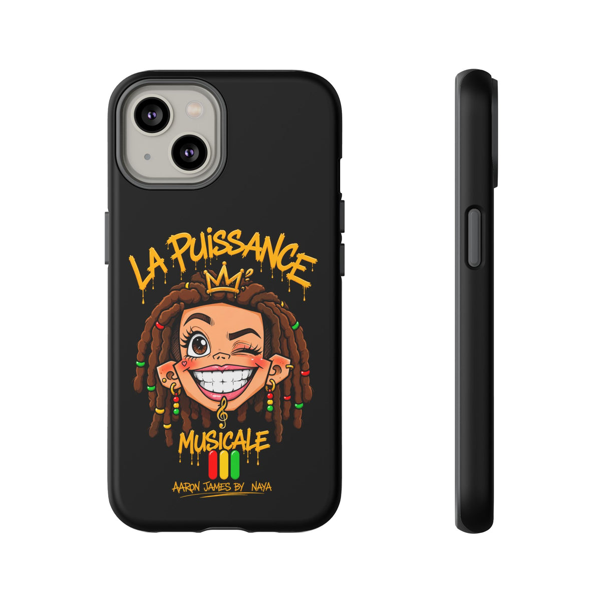 Coque Rasta Queen – Noir | La Puissance Musicale
