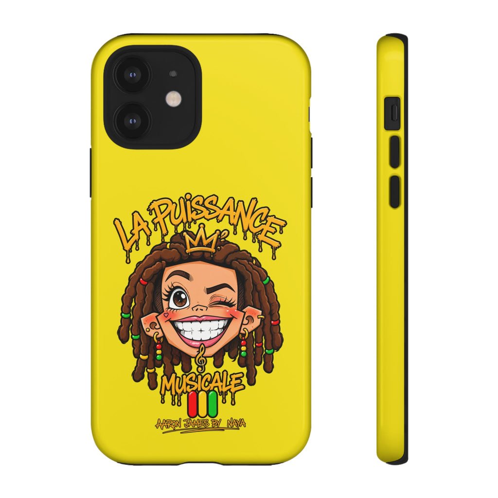 Coque Rasta Queen – Jaune | La Puissance Musicale