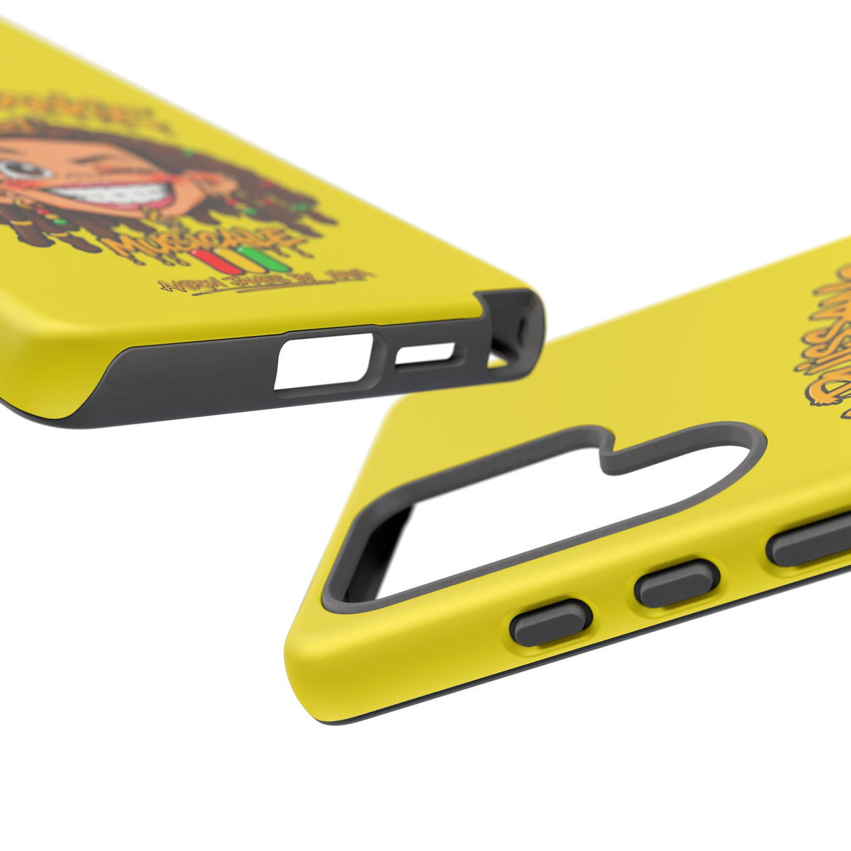 Coque Samsung Rasta Queen – Jaune | La Puissance Musicale
