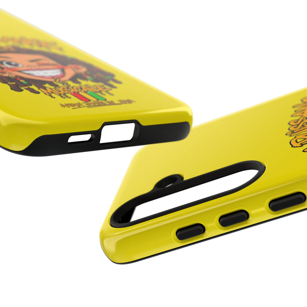 Coque Samsung Rasta Queen – Jaune | La Puissance Musicale