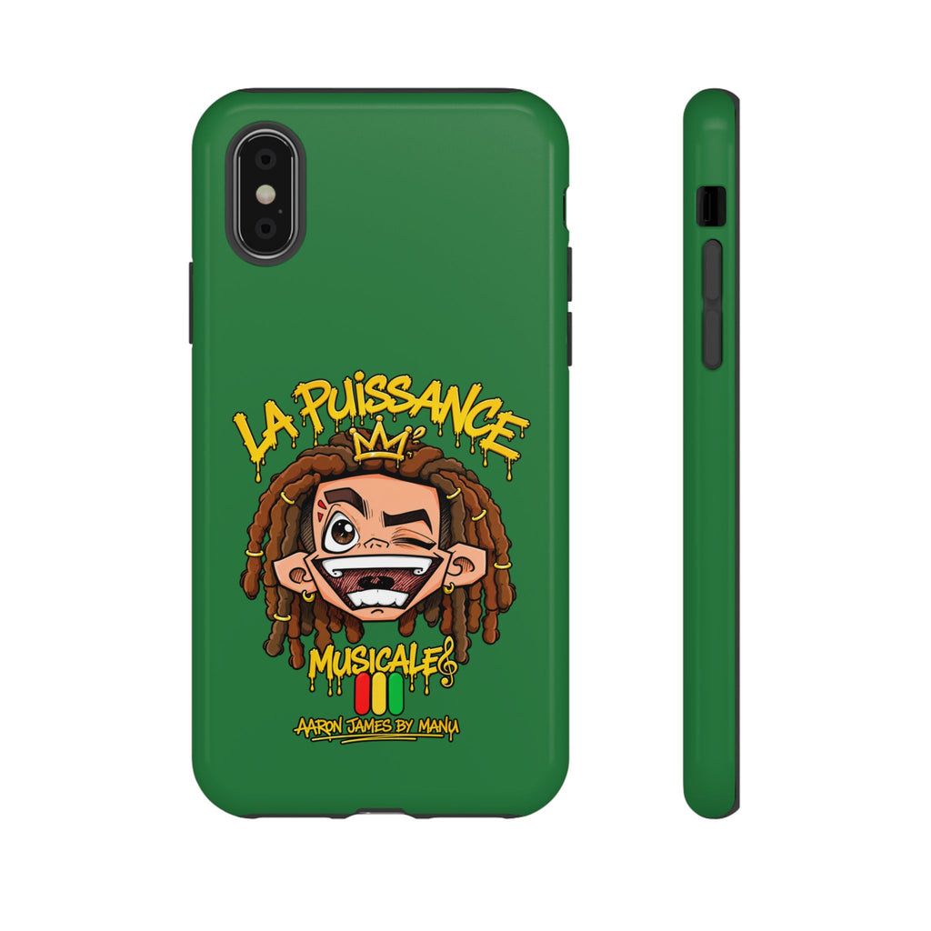 Coque Rasta King – Vert | La Puissance Musicale