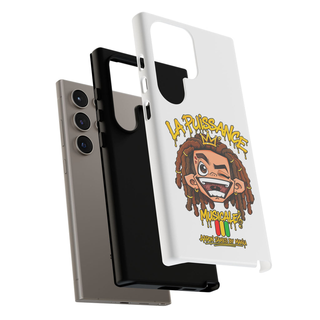 Coque Samsung Rasta King – Blanc | La Puissance Musicale