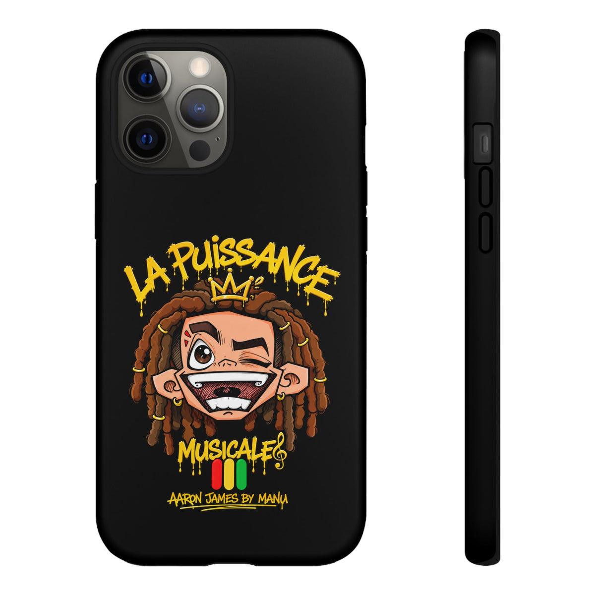 Coque Rasta King – Noir | La Puissance Musicale